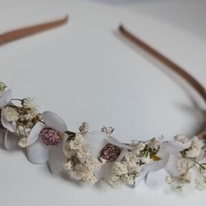 diadema margarita blanca